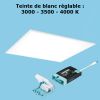 Dalle lumineuse Thorn Anna Vario 60 x 60 cm 34W 3750 Lumens Blanc variable