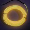 Fil lumineux flexible 3 mm - 10 mètres jaune + contrôleur