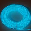 Fil lumineux flexible 5 mm 3.6W - 10 mètres bleu clair + contrôl