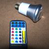 Lampe Spot 5W RGB E27 avec télécommande