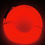 Fil lumineux flexible 5 mm 3.6W - 10 mètres rouge + contrôleur