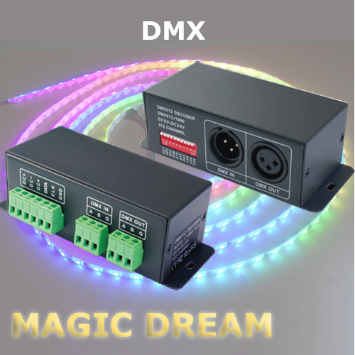 Contrôleur DMX pour rubans led à effets dynamiques LTECH