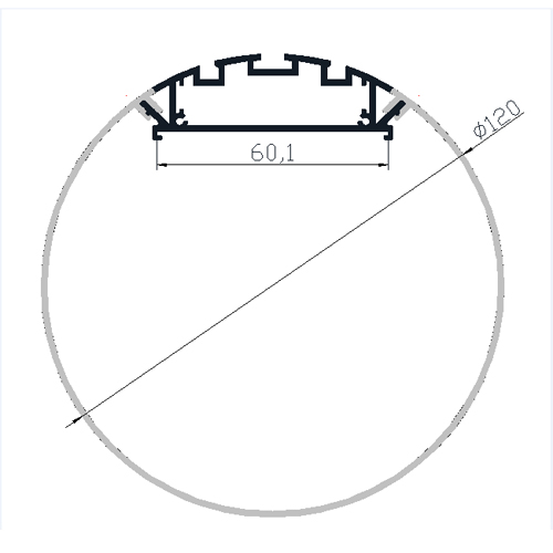 profile led alu rond PRFRND120 pic2