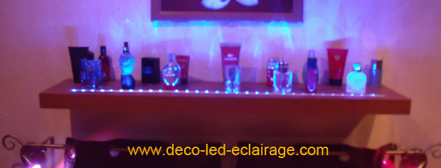 Deco Led Eclairage : Eclairage avec rubans led pour meubles